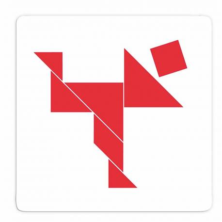 Juego Tangram Djeco Razonamiento lógico