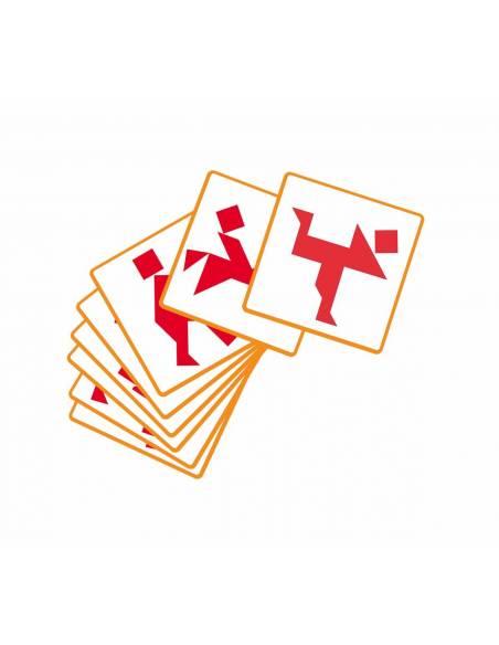 Juego Tangram Djeco Razonamiento lógico