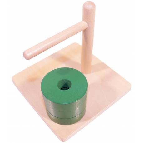 Apilador horizontal Montessori para todos De 1 a 3 años 2