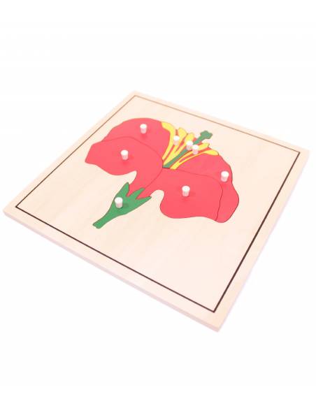 Puzzle de madera - Flor