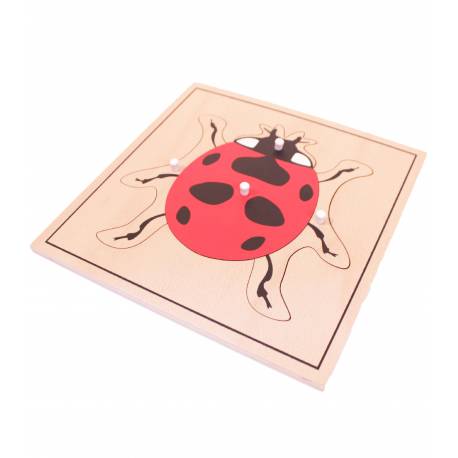 Puzzle madera - Mariquita