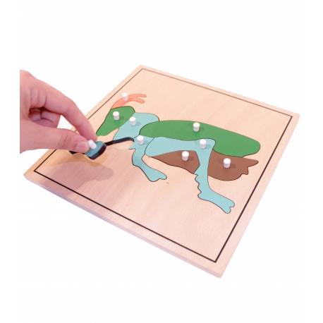 Puzzle de madera - Grillo 2