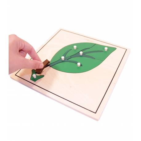 Puzzle de Madera - Hoja