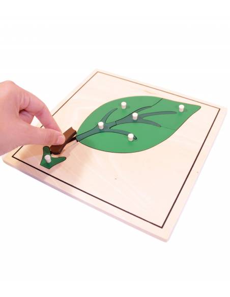 Puzzle de Madera - Hoja