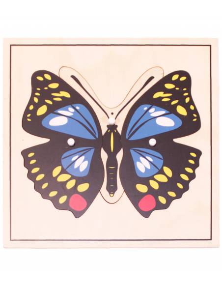 Puzzle madera - Mariposa