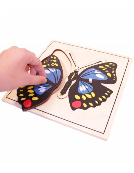 Puzzle madera - Mariposa