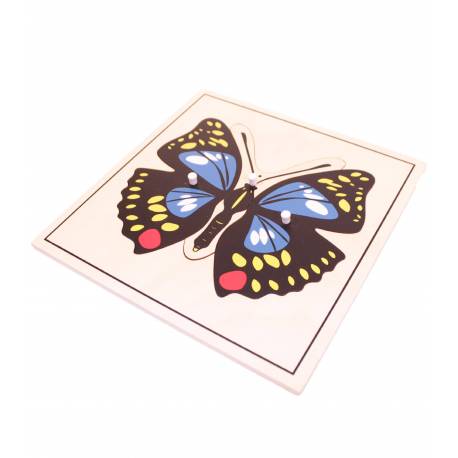 Puzzle madera - Mariposa