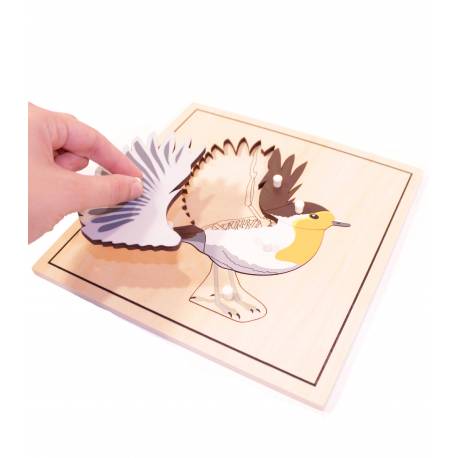 Puzzle de madera - Pájaro