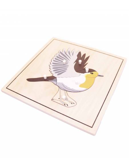 Puzzle de madera - Pájaro