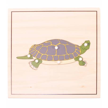 Puzzle de madera - Tortuga