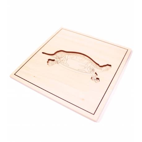 Puzzle de madera - Tortuga 2