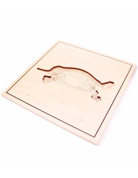 Puzzle de madera - Tortuga