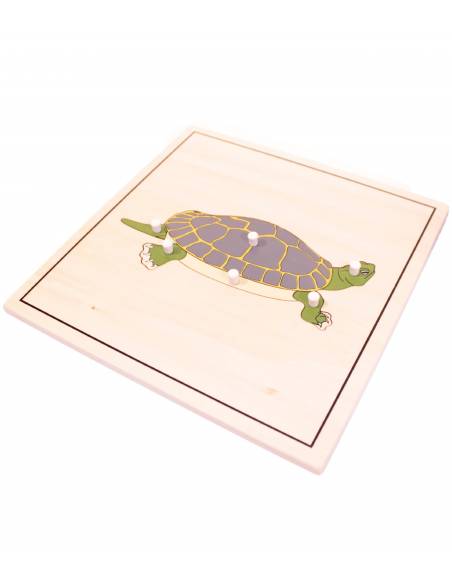 Puzzle de madera - Tortuga