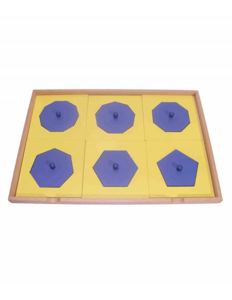 Gabinete Geométrico Montessori para todos Sensorial