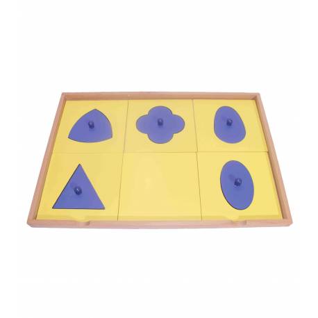 Gabinete Geométrico Montessori para todos Sensorial