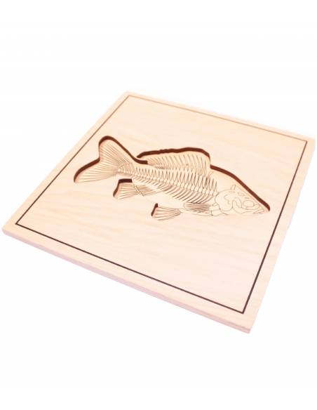 Puzzle de madera - Pez