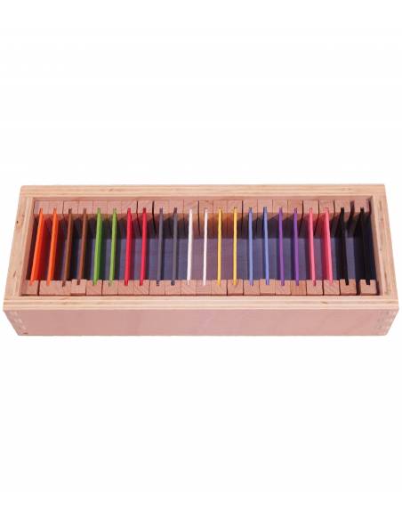 Caja de color nº 2 Montessori para todos Sensorial