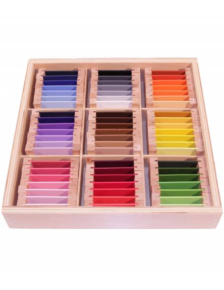 Caja de color nº 3 Montessori para todos Sensorial
