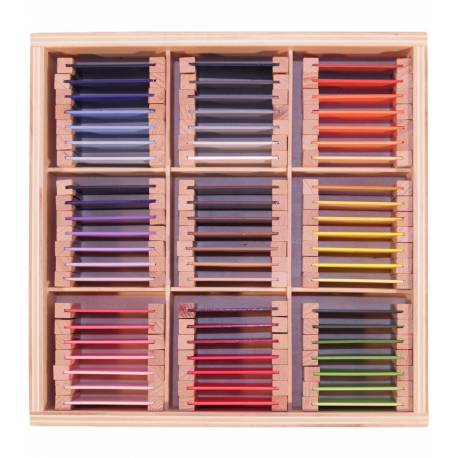 Caja de color nº 3 Montessori para todos Sensorial