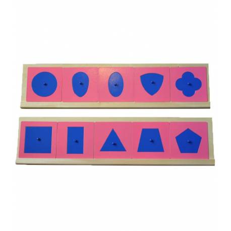 Resaques metálicos Montessori para todos Preescritura