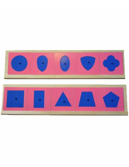 Resaques metálicos Montessori para todos Preescritura