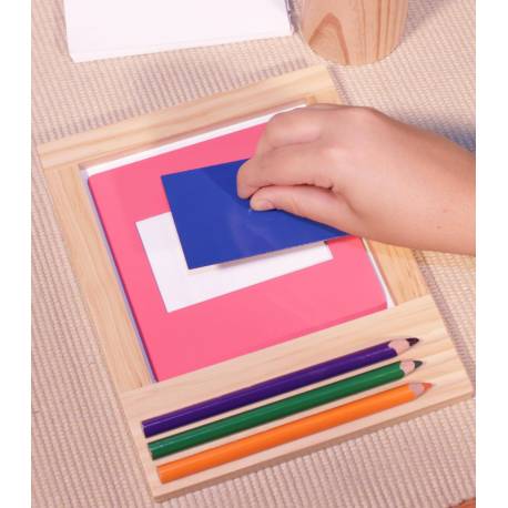 Resaques metálicos Montessori para todos Preescritura