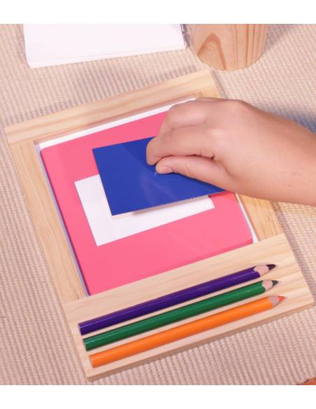 Resaques metálicos con stand Montessori para todos Aprender a escribir