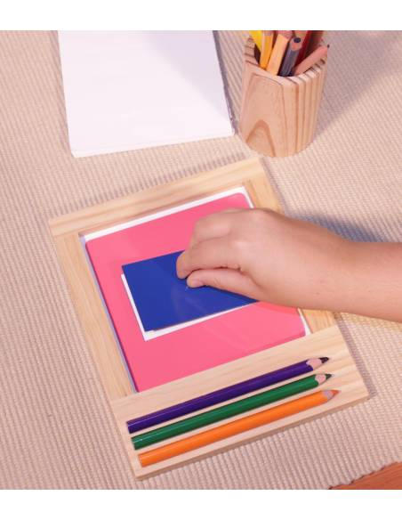 Bandeja de trazado SIMPLE Montessori para todos Aprender a escribir