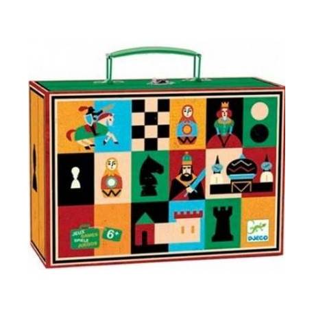 Mi primer Ajedrez y damas Djeco Juegos de mesa