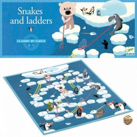 Escaleras y serpientes Djeco Juegos de mesa