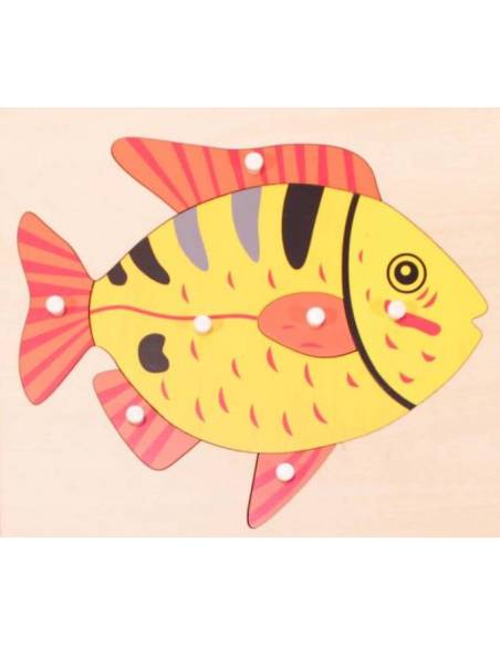 Pack 5 puzzles animales*