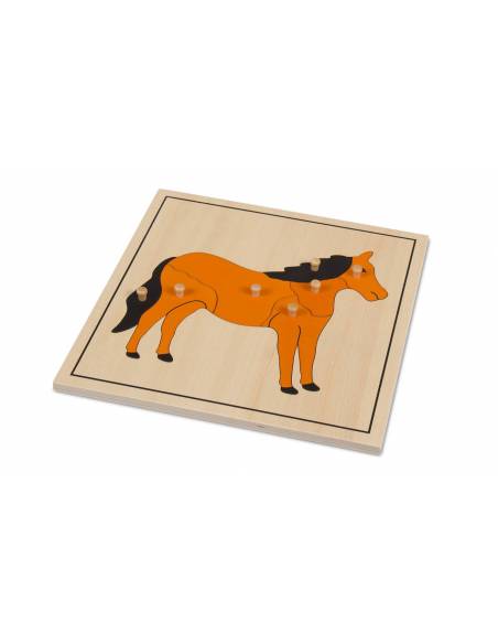 Pack 5 puzzles animales*