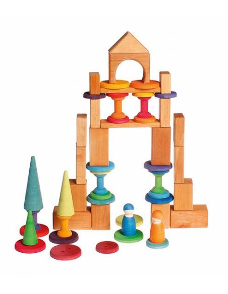 Botones de madera para enhebrar