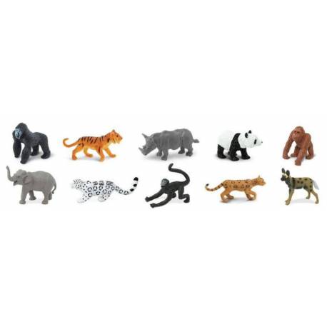 Especies en peligro Safari LTD Toobs Animales