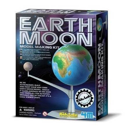 Crea y modela la Tierra - Luna 4M Ciencia y medio ambiente
