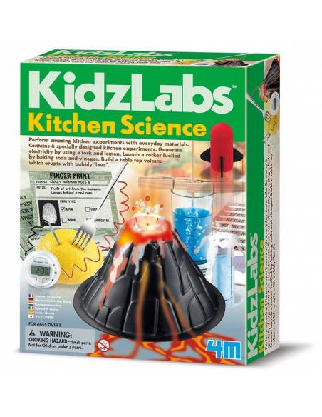 Science Kitchen Kit 4M Ciencia y medio ambiente
