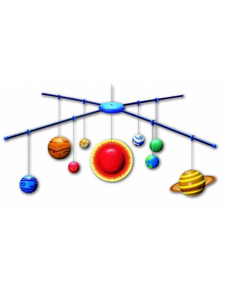 Monta tu móvil del Sistema Solar (grande)