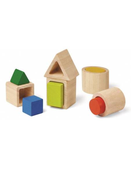 Formas geométricas encajables Plan Toys De 1 a 3 años