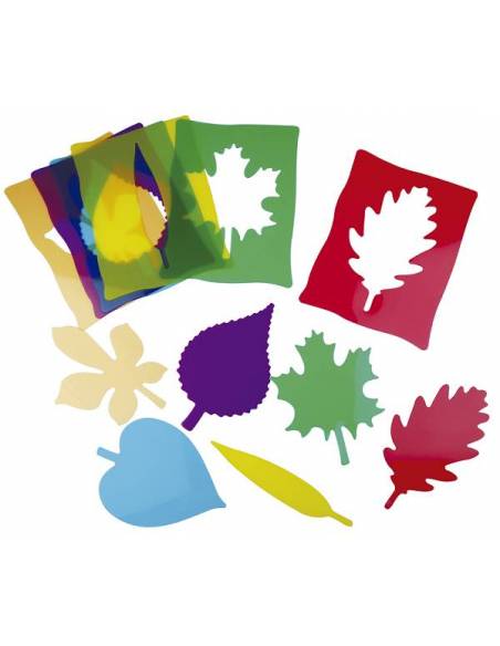 Siluetas de Hojas Montessori