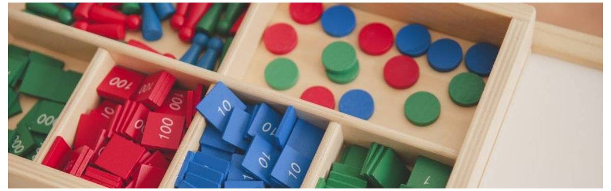 ≫ Materiales Montessori para aprender Matemáticas Avanzadas