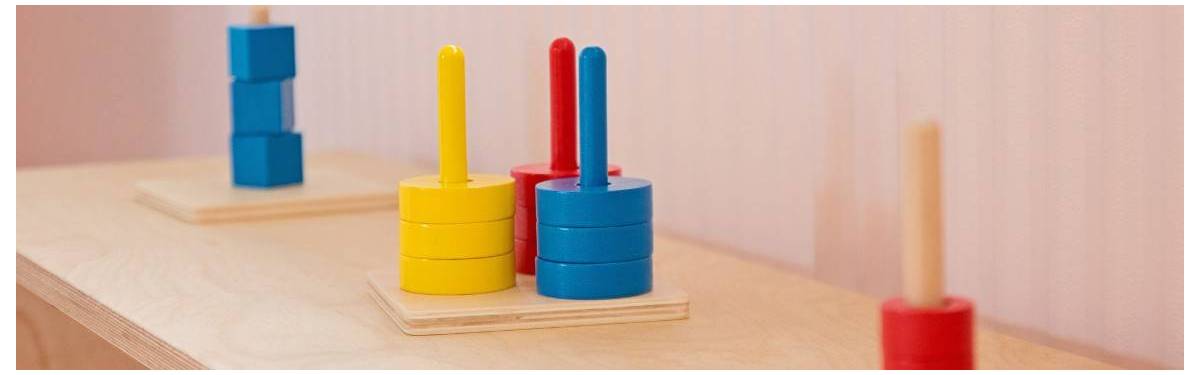 ▷ Infantil · Materiale Montessori 0-3 anni